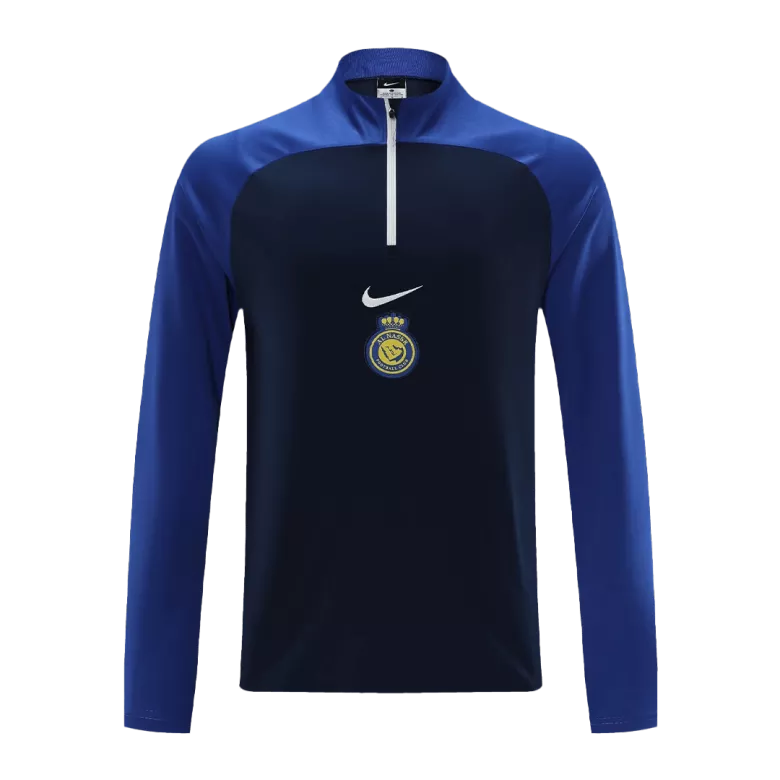 Al Nassr 1/4 Zip Tracksuit 2023/24 Blue&Black - vstockx