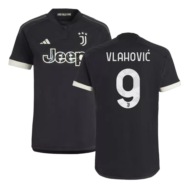VLAHOVI? #9 Juventus Third Away Soccer Jersey 2023/24 - vstockx