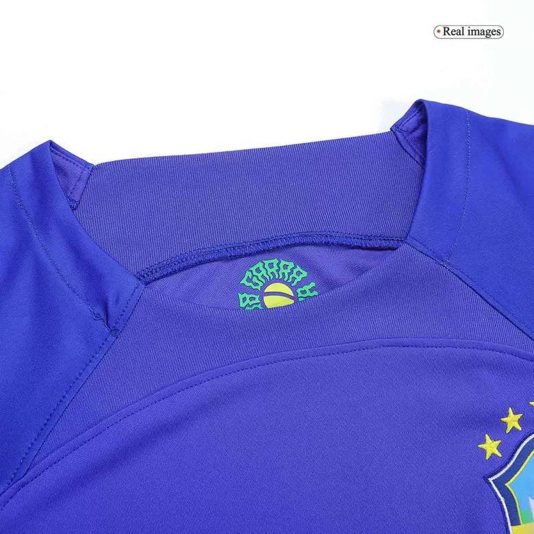 Brazil Away Soccer Jersey 2022 - vstockx