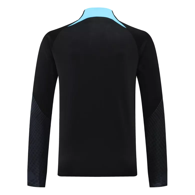 Inter Milan 1/4 Zip Tracksuit 2022/23 Black - vstockx