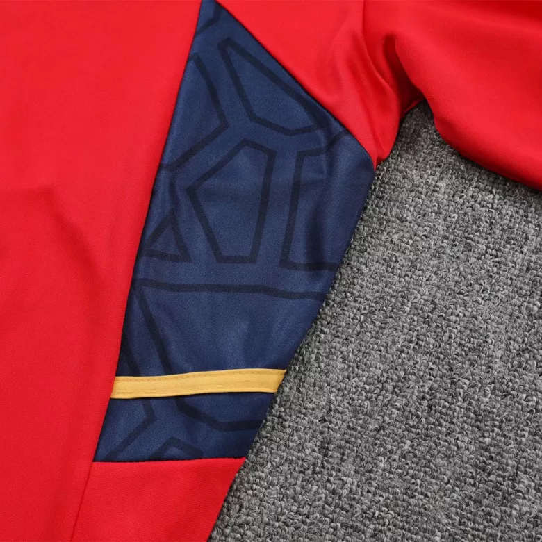 Ajax 1/4 Zip Tracksuit 2022/23 Red - vstockx