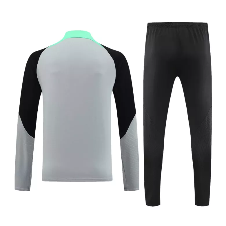 Liverpool 1/4 Zip Tracksuit 2023/24 Gray - vstockx