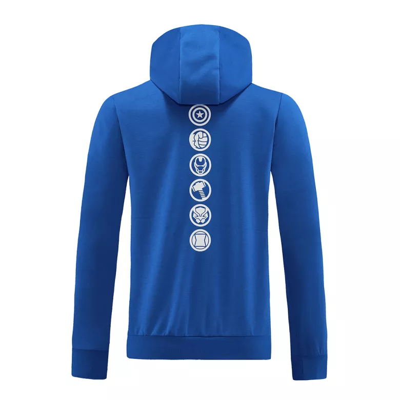 Real Madrid Hoodie Tracksuit 2022/23 Blue - vstockx