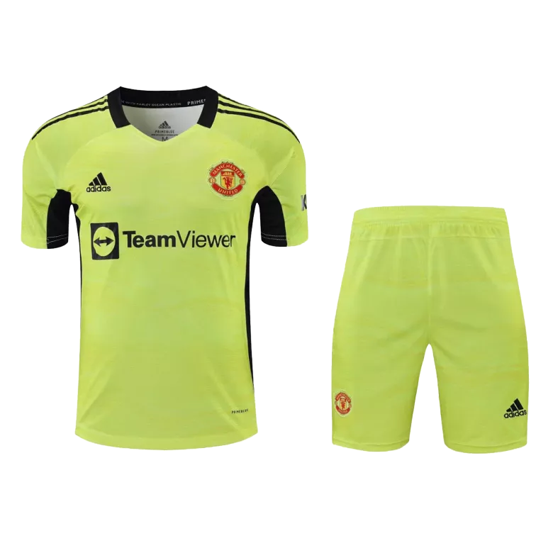 Manchester United Goalkeeper Jerseys Kit 2021/22 - vstockx
