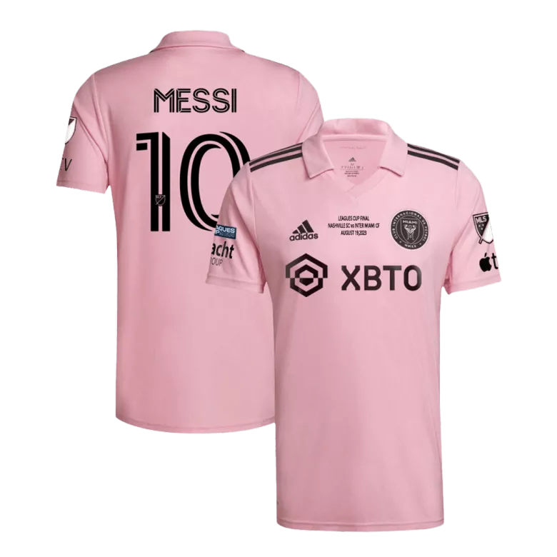 MESSI #10 Inter Miami CF Home Soccer Jersey 2023 - Leagues Cup Final - vstockx