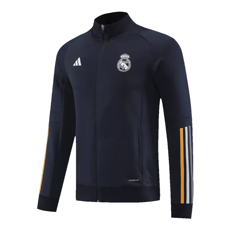 Real Madrid Track Jacket 2023/24 - Navy - vstockx