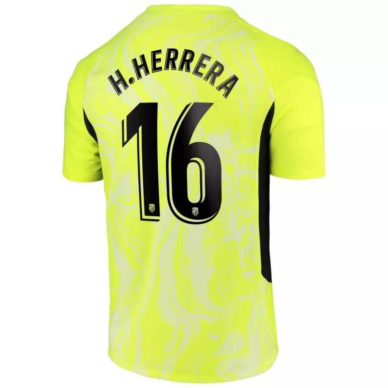 H. HERRERA #16 Atletico Madrid Third Away Soccer Jersey 2020/21 - vstockx