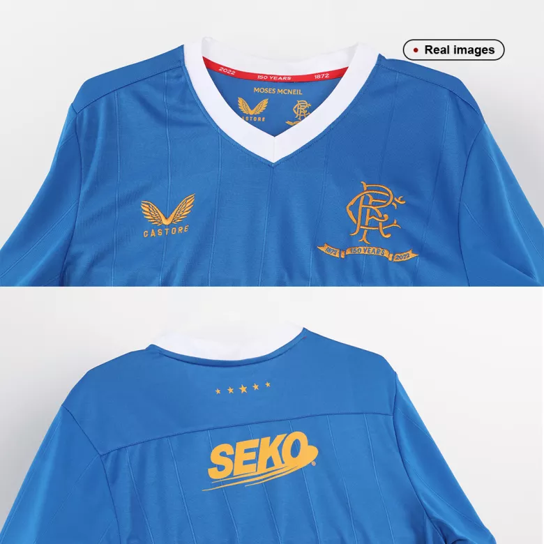 Replica Glasgow Rangers Home Jersey 2021/22 By Castore - vstockx
