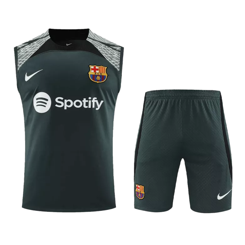 Barcelona Jerseys Sleeveless Training Kit 2023/24 - vstockx