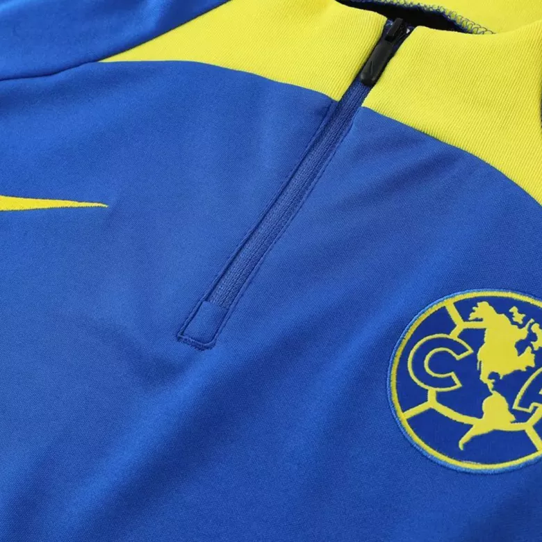 Club America 1/4 Zip Tracksuit 2023 Blue - vstockx