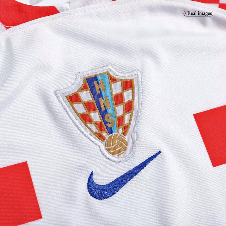 Croatia Home World Cup Kids Jerseys Kit 2022 - vstockx