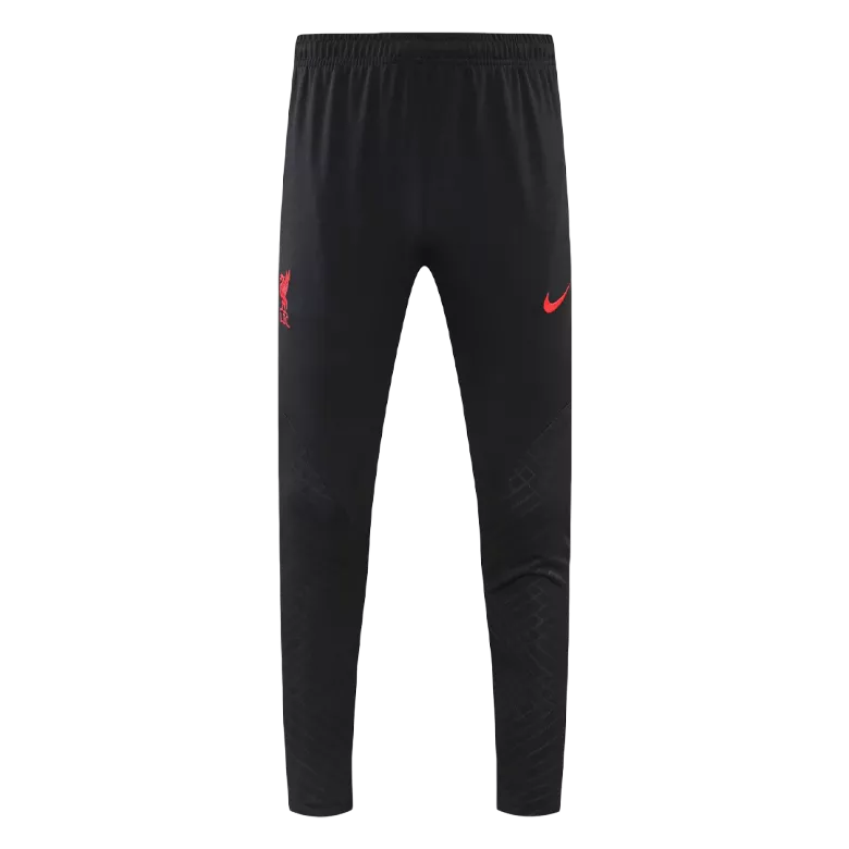 Liverpool 1/4 Zip Tracksuit 2022/23 Black - vstockx