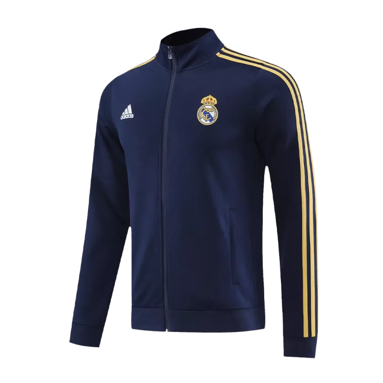 Real Madrid Jacket Tracksuit 2023/24 Navy - vstockx