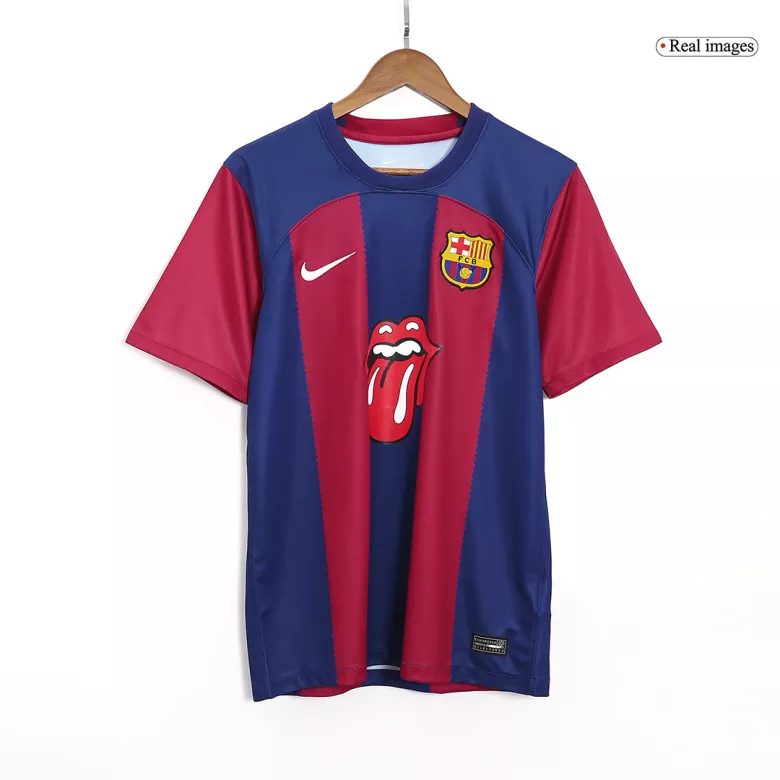 Barcelona x Rolling Stones Soccer Jersey 2023/24 - vstockx