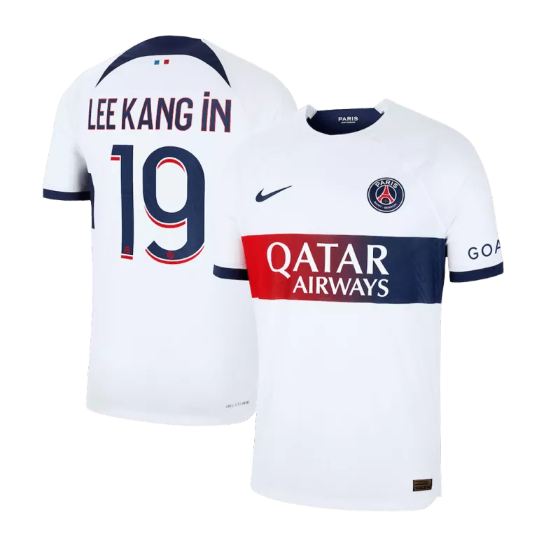LEE KANG IN #19 PSG Away Authentic Jersey 2023/24 - vstockx