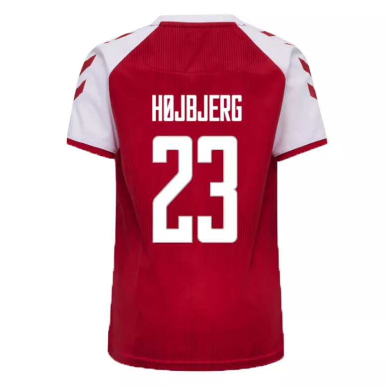 H?JBJERG #23 Denmark Home Soccer Jersey 2021 - vstockx