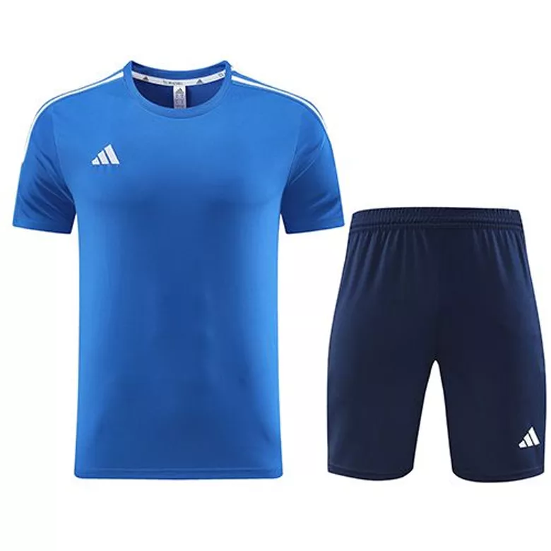 Customize Team Jersey Kit(Shirt+Short) Blue AD02 - vstockx