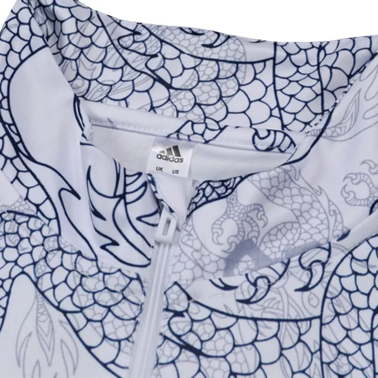 Real Madrid 1/4 Zip Tracksuit 2023/24 Gray - vstockx