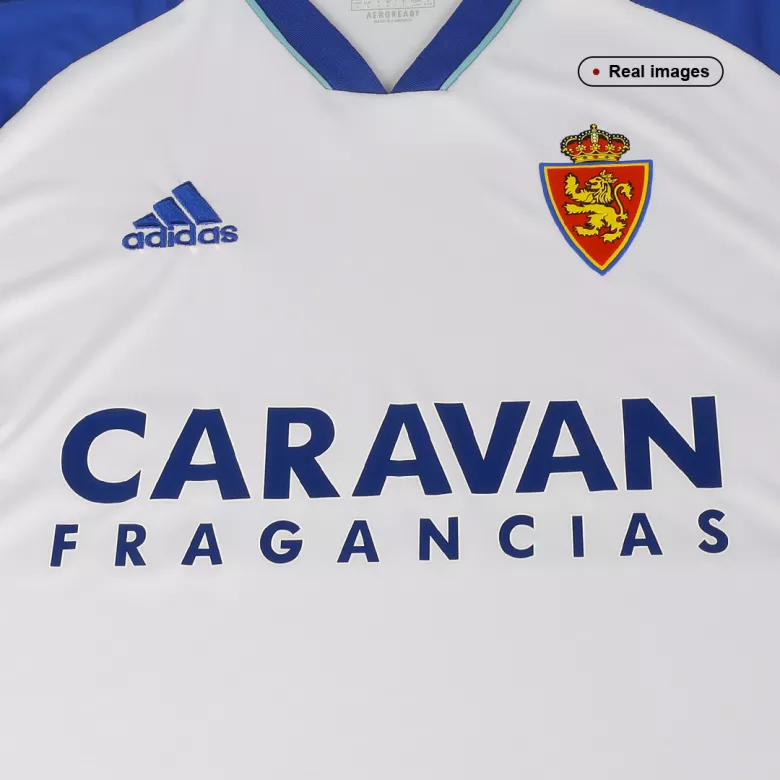 Real Zaragoza Home Soccer Jersey 2022/23 - vstockx