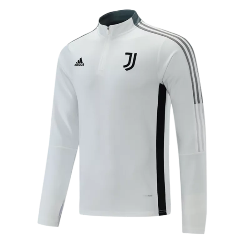 Juventus 1/4 Zip Tracksuit 2021/22 White - vstockx
