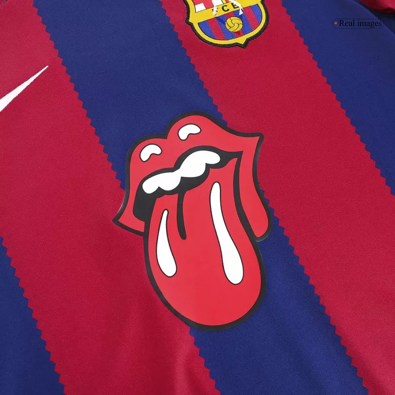Barcelona x Rolling Stones Soccer Jersey 2023/24 - vstockx