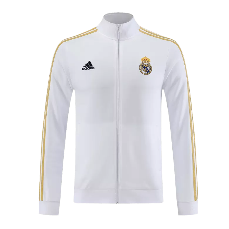 Real Madrid Jacket Tracksuit 2023/24 White - vstockx