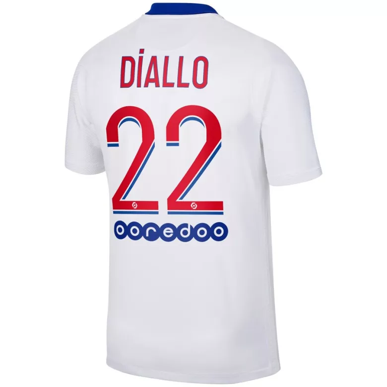 DIALLO #22 PSG Away Soccer Jersey 2020/21 - vstockx