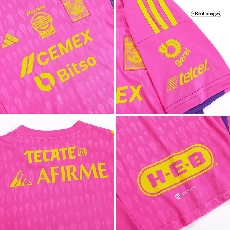 Tigres UANL Goalkeeper Kids Soccer Jerseys Kit 2023/24 - vstockx