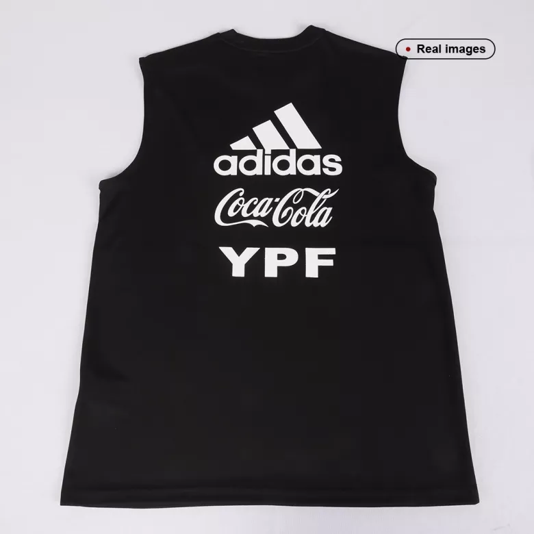 Argentina Pre-Match Sleeveless Top 2022 Black - vstockx