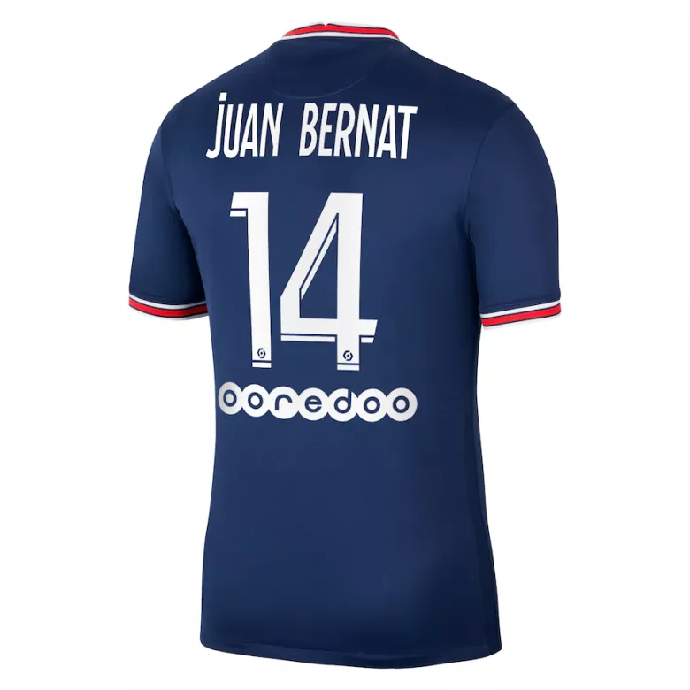 JUAN BERNAT #14 PSG Home Soccer Jersey 2021/22 - vstockx
