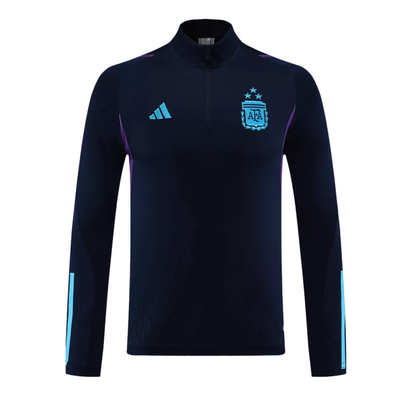 Argentina 1/4 Zip Tracksuit 2023/24 Navy - vstockx