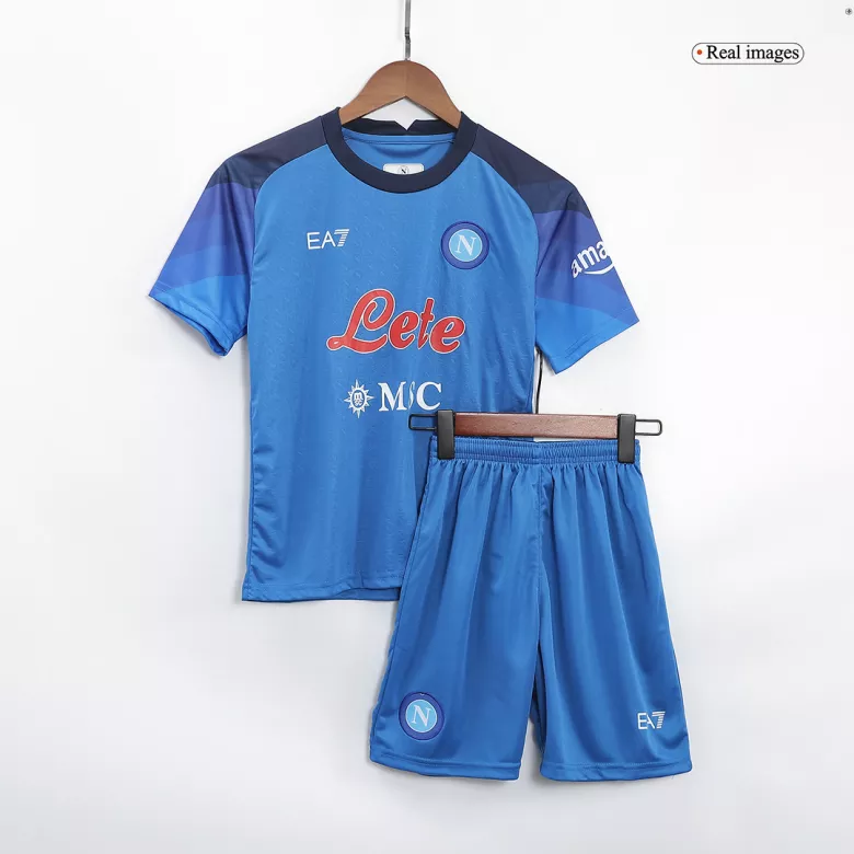 Napoli Home Kids Jerseys Full Kit 2022/23 - vstockx