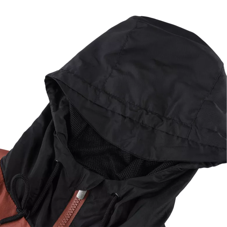 Roma Hoodie Windbreaker Jacket 2022/23 - Red&Black - vstockx