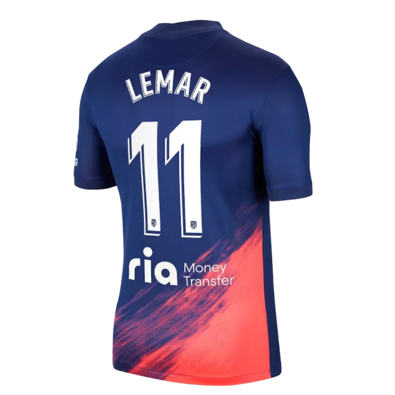 LEMAR #11 Atletico Madrid Away Soccer Jersey 2021/22 - vstockx