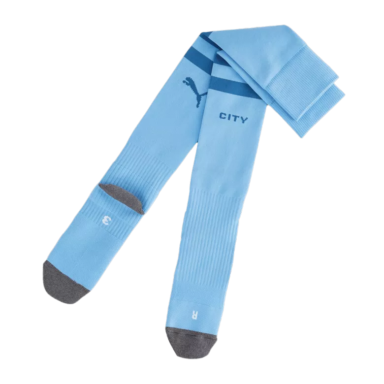 Manchester City Home Soccer Socks 2023/24 - vstockx