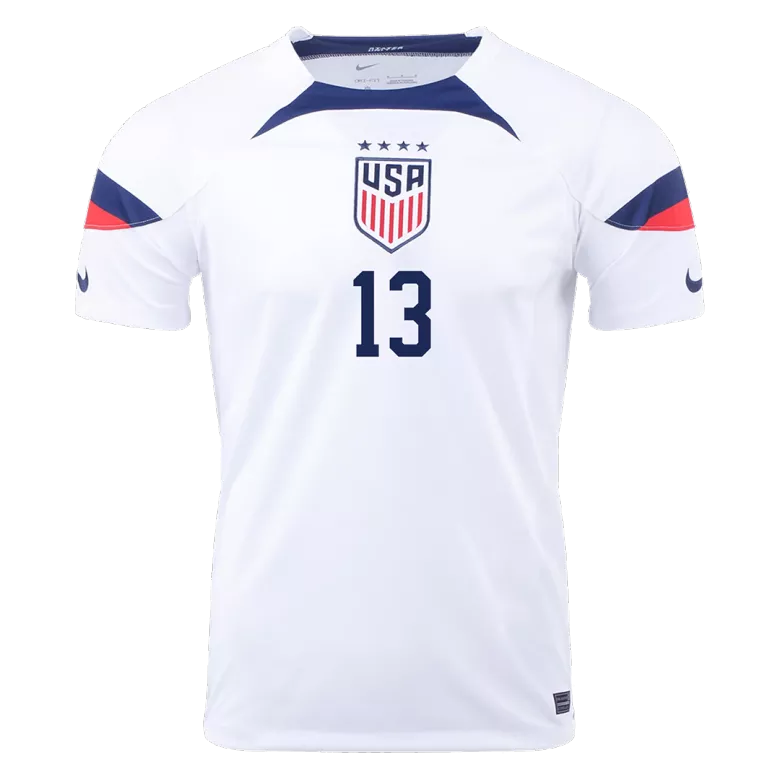 MORGAN #13 USA Home Jersey World Cup 2022 - vstockx