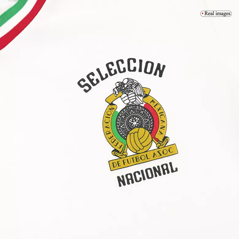 Mexico Remake Soccer Jersey 1985 White - vstockx