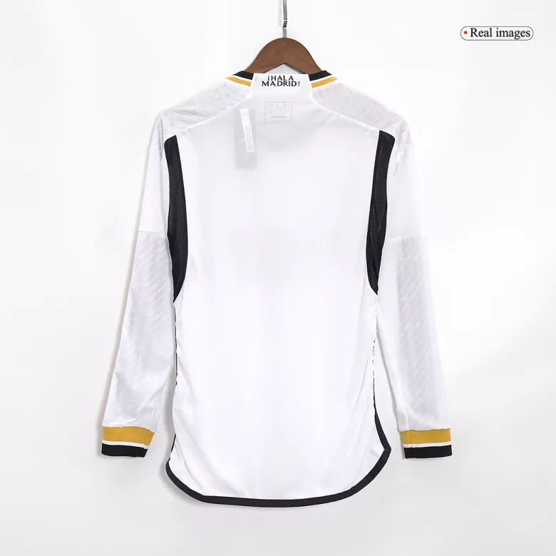 Authentic Real Madrid Home Long Sleeve Soccer Jersey 2023/24 - vstockx
