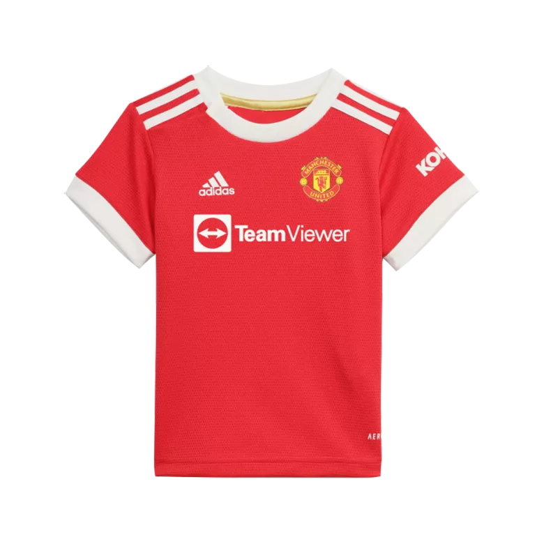 Manchester United Home Kids Soccer Jerseys Full Kit 2021/22 - vstockx