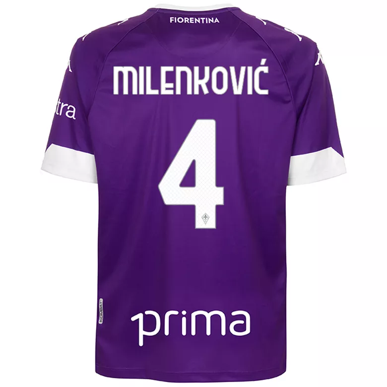 MILENKOVI? #4 Fiorentina Home Soccer Jersey 2020/21 - vstockx
