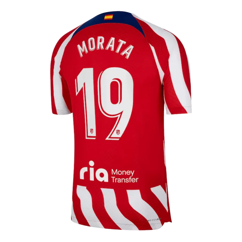 MORATA #19 Atletico Madrid Home Authentic Jersey 2022/23 - vstockx