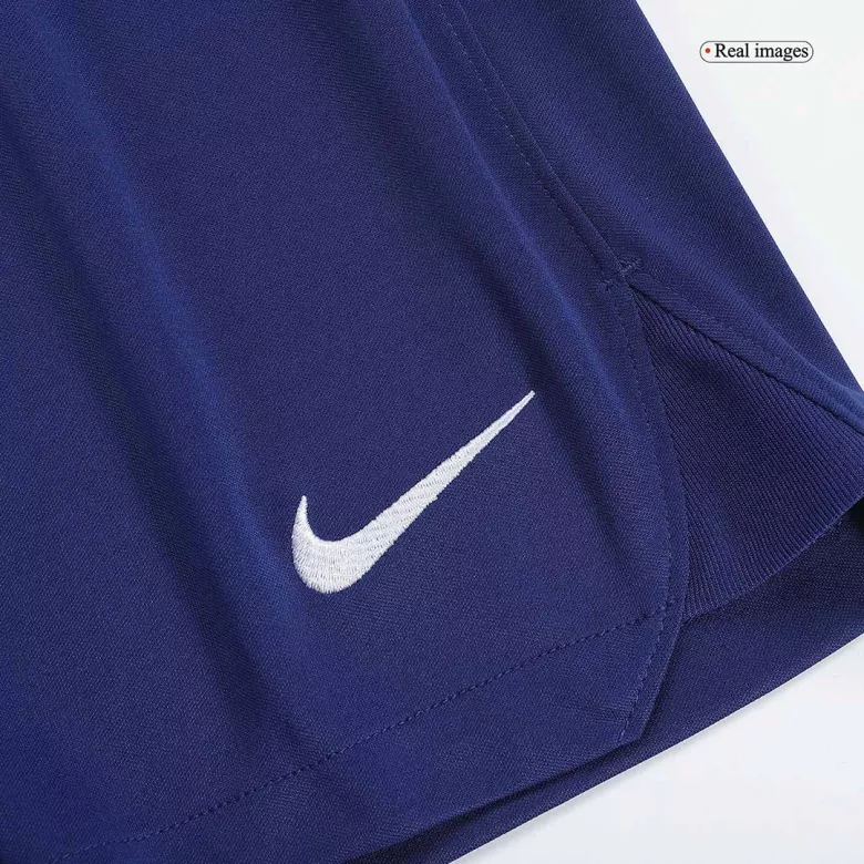 Atletico Madrid Home Soccer Shorts 2022/23 - vstockx