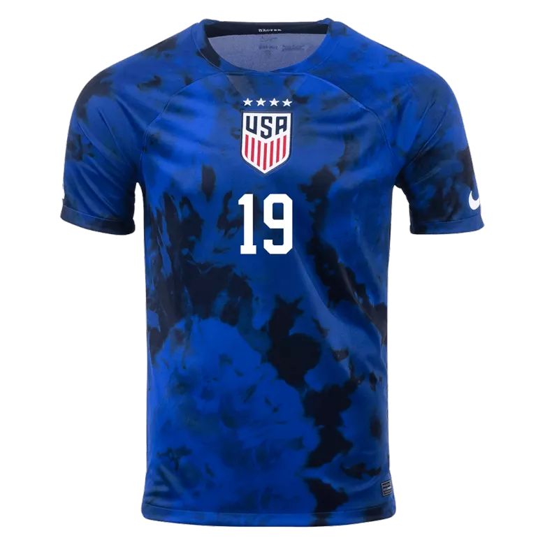 DUNN #19 USA Away Jersey World Cup 2022 - vstockx