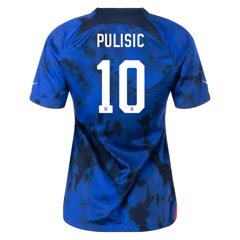 PULISIC #10 USA Away Jersey World Cup 2022 Women - vstockx