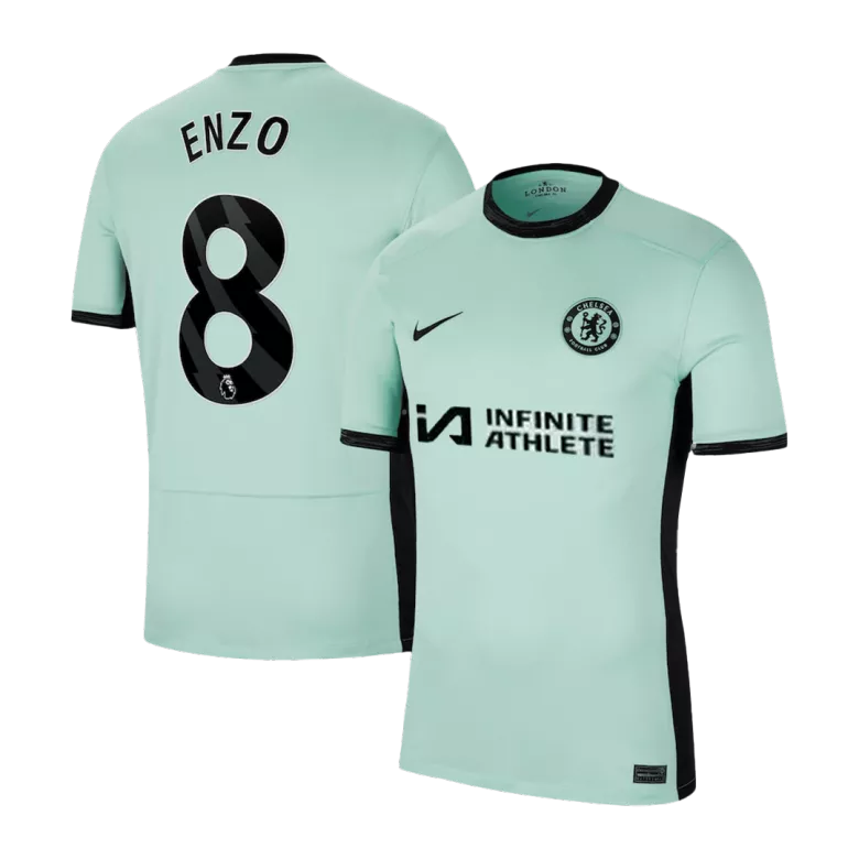 ENZO #8 Chelsea Third Away Soccer Jersey 2023/24 - vstockx
