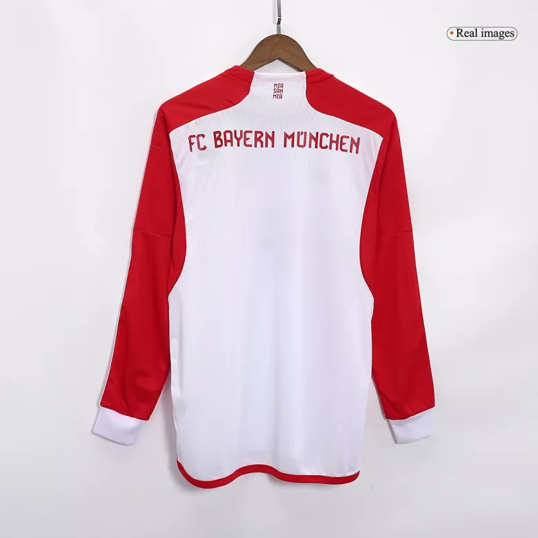 Bayern Munich Home Long Sleeve Soccer Jersey 2023/24 - vstockx
