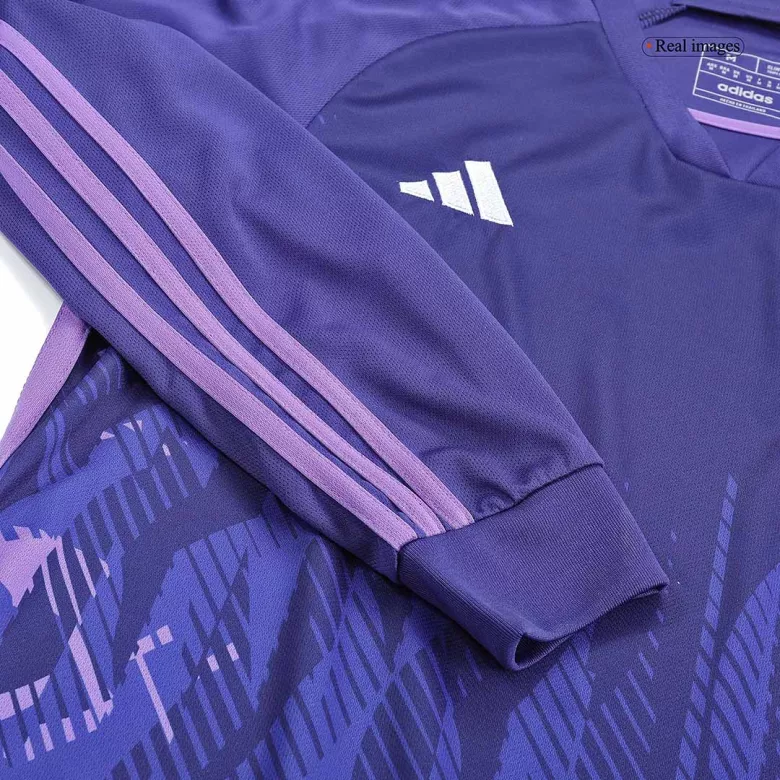 Argentina Away Long Sleeve Soccer Jersey 2022 - vstockx