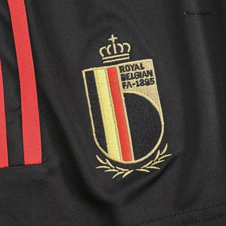 Belgium Home Soccer Shorts 2022 - vstockx