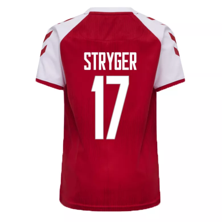 STRYGER #17 Denmark Home Soccer Jersey 2021 - vstockx
