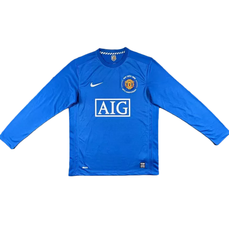Vintage Soccer Jersey Manchester United Third Away Long Sleeve 2008/09 - vstockx